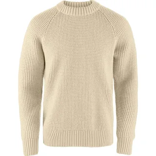 Fjällräven Herren Övik Waffle Knit Pullover (Größe L, beige)
