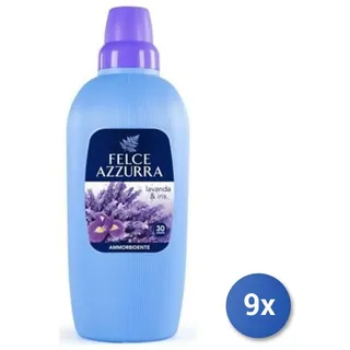 9x Bundle Felce Azzurra Weichspüler 2000 Ml 40 Messbecher Lavanda
