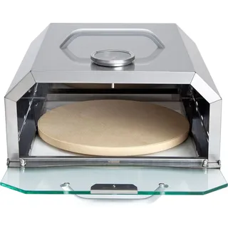 All'Grill Pizzaboxx eckig Silber