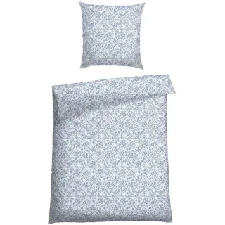 SCHIESSER Bettwäsche »Melvin aus weicher Baumwolle mit Karos« 2 Stk. tlg. Made in Green blau