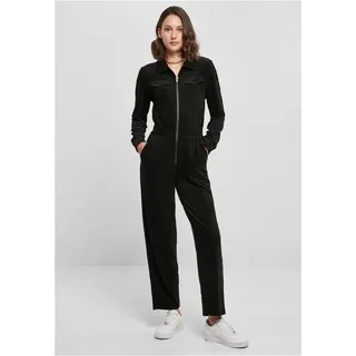 URBAN CLASSICS Velvet Rib Boiler Overall Black S