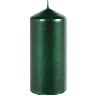 Stumpenkerzen Metallic grün 70x150 mm 1 St