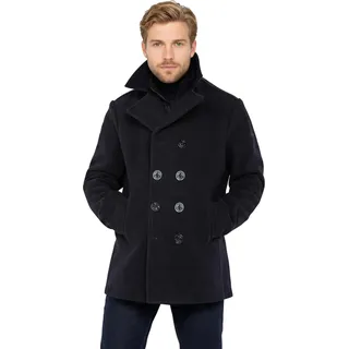 Schott NYC Herren Caban Jacke Cyclone 2, Gr. Large, Blau (dark navy 46)