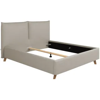 Tempur Polsterbett , Beige , Textil , Eiche , Hartholz , 180x200 cm , Über- und Sondergrößen erhältlich, Bettkasten, gepolstertes Kopfteil, für Elektrolattenrost geeignet, Stoffauswahl, in verschiedenen Größen erhältlich, für Lattenrost geeignet, Kopfteilauswahl , Schlafzimmer, Betten, Polsterbetten