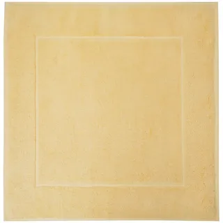 Badematte FRAMSOHN FROTTIER "Uni Basic Hotelmatte" Gr. 3, gelb (lemon), H:11mm, Baumwolle, Badematten, Badematte, große Farbpalette, Hergestellt in Österreich, Badezimmerteppich