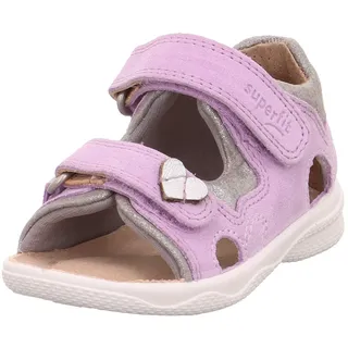 Jungen Mädchen Polly Sandale, Lila/Silber 8500, 19 EU