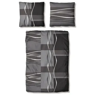 OTTO home Kelian grafisch Grau 155 x 220 cm + 2 x 80 x 80 cm
