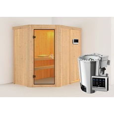 Bild von Sauna Saja (Eckeinstieg) Ofen 3,6 kW Bi o-Ofen externe Steuerung