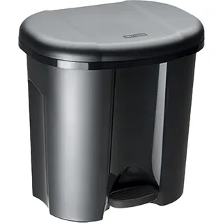 Rotho Treiteimer Abfalltrenner Pila 2 x 10 L schwarz - Schwarz