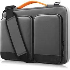 Alfheim 14 Zoll Laptop Tasche, Wasserdicht Stoßfest Leichte Schultertasche, 360° Schutz Notebook Hülle Kompatibel mit 15,4 inch Neu MacBook Pro USB-C A1990 A1707, Matebook 14