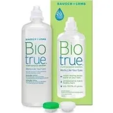 Biotrue, Bodylotion, Multi-Purpose Contact Lens Solution 300ml with Lens Case