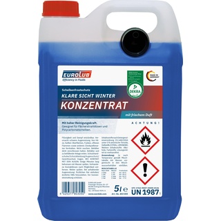 Eurolub Scheibenfrostschutz KLARE SICHT Winter KONZENTRAT 5 Liter