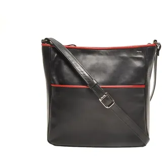 Berba SOFT Crossbody L Schwarz-Rot