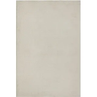 Dinarsu Stilo Webteppich 140 x 200 cm Creme