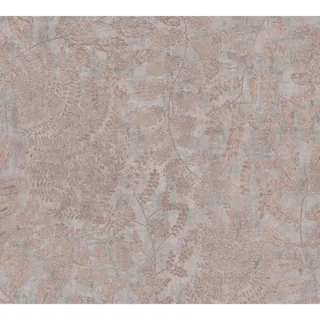 A.S. Création Vliestapete Floral 10 m x 0,64 m 388303 Gold/Grau/Rosa