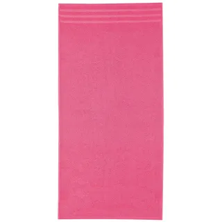 Kleine Wolke Duschtuch »Royal, 1 Stück (70/140 cm)« Uni Farben, mit Bordüre, weich, auch in verschiedenen Sets erhältlich, pink