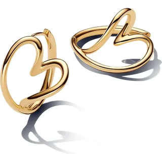 Pandora Creolen Herz Goldfarben 263807C00