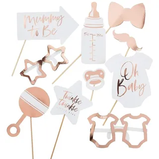 10 Newborn Star Foto Requisiten 18cm