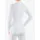 Baselayer-Shirt High Zip Neck W L/s Sh Funktionsmaterial schnelltrocknend 1 Stück Weiß White 2860 M