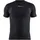 Kurzarm-baselayer Schwarz M