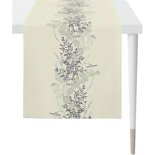 APELT Tischläufer »5250 HERBSTZEIT, Jacquard, Herbstdeko, Herbst«, weiß