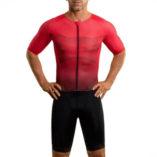 Synergy Pro 2.0 Kurzarm-trisuit - Fire - M