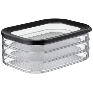 Mepal Modula rechteckig schwarz 0,55 l