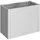 Hochbeet 102 x 53 x 77 cm Silber