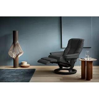 Stressless Relaxsessel Mayfair Leder 79 x 101 x 77 cm grau elektrisch