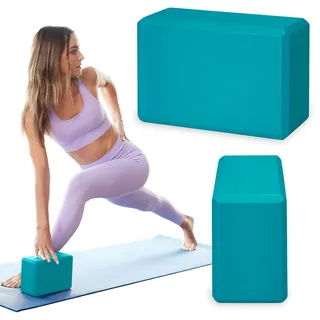 Gaiam Yoga Block, Violett, Lebhaftes Blau