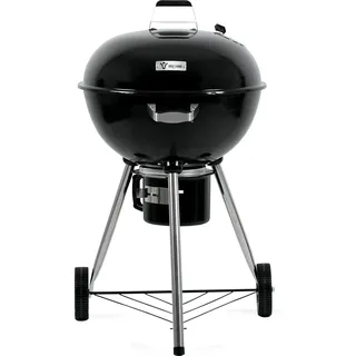 BBQ-Toro Kugelgrill Ø 57 cm, Grillfläche Ø 53,5 cm, BBQ Kugelgrill Holzkohle - Schwarz