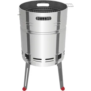 Tramontina Grilltonne, Grillfass, BBQ, Holzkohlegrill, Grill, Edelstahl