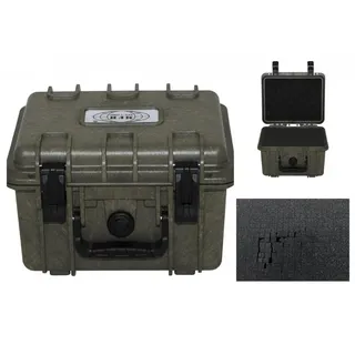 Max Fuchs MFH Aufbewahrungsbox 26,7 x 23,9 x 17,6 cm 1-tlg. oliv grün