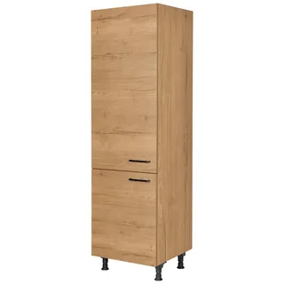 Nobilia Geräteumbauschrank Eiche 60 x 216,6 x 58 cm Eiche