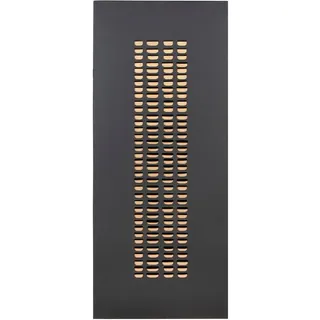 Casablanca by Gilde "Wandrelief rechteckig Torus schwarz H. 120 cm", schwarz,