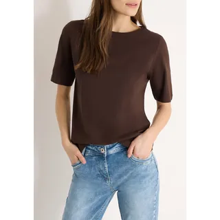 Cecil Kurzarmshirt Braun XL