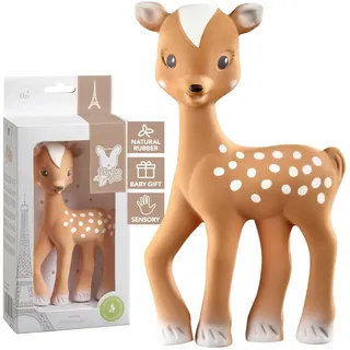 Vulli Sophie la girafe Fanfan das Rehkitz Braun