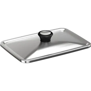 Tefal Edelstahl-Deckel 4,25 cm schwarz