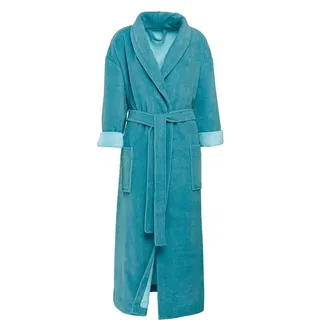 Gözze »Turin, ideal für Sauna & Spa, Hotelbademantel, Morgenmantel« 1 Stk. für Damen & Herren, mit Gürtel und zwei aufgesetzten Taschen, lang,