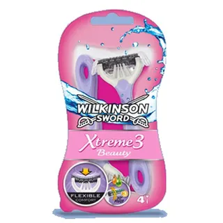 Wilkinson Einwegrasierklingen Women – Xtreme 3 Beauty 6+2 Stück - Lila