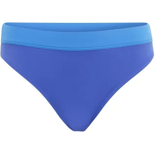adidas Damen Optime Aqua Mid-Waist Bikini Bottom Swimwear, semi Lucid Blue, 34