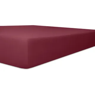 Spannbettlaken Easy-Stretch 90 x 190 - 100 x 220 cm burgund