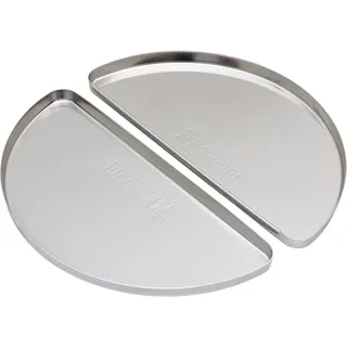 Monolith Grillschale 45 cm Edelstahl Silber/Weiß