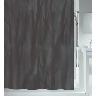Spirella Duschvorhang Liv 180 x 200 cm schwarz