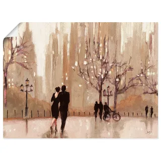 Artland Wandbild »Ein Abend in der Natur« Paar 1 Stk. tlg. als Leinwandbild, Poster, Wandaufkleber in verschied. Größen, beige