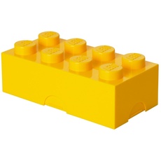 Bild 40231732 LEGO Lunchbox Brotdose, 8 Noppen, Yellow, 20 x 10 cm