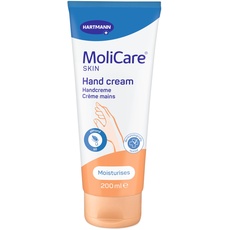 MoliCare Skin Handcreme: hautschonende, pH-hautneutrale und feuchtigkeitsspendende Pflege, 200ml