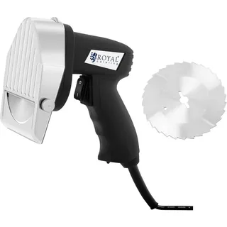 Royal Catering Dönermesser elektrisch 3.000 U/min - 60 kg/h - Schwarz