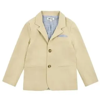 Steiff Blazer EU Größe 92 phale Khaki, Jungen Blazer für Festliche Anlässe, Kinder-Blazer für Jungen, waschmaschinenfest