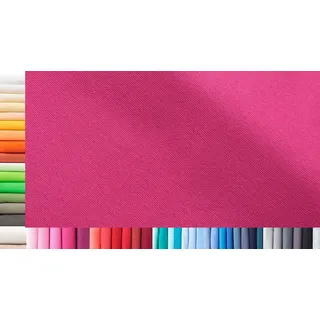 1buy3 Bündchenstoff XXL als Meterware|doppelt: 75cm breit|einfach: 150cm breit|Farbe: 28 Pink|0,25m lang|96% Baumwolle, 4% Elasthan|Jersey Grundpreis pro qm: € 15,97